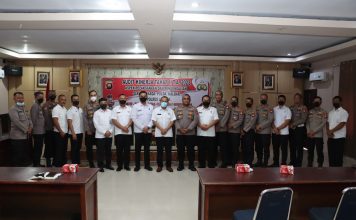 Audit Kinerja Tahap II Polres Landak, Kapolres : Sebagai Bahan Koreksi dan Konsultasi