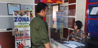 Polres Landak Komitmen Berikan Pelayanan Bebas Pungli