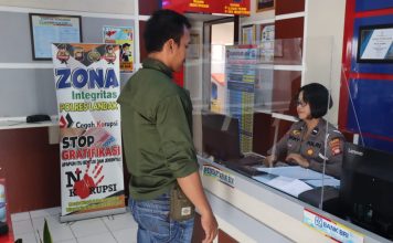 Polres Landak Komitmen Berikan Pelayanan Bebas Pungli
