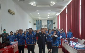 Pemkab Landak Gelar Simulasi Pembentukan Produk Hukum Daerah dan Propemperda