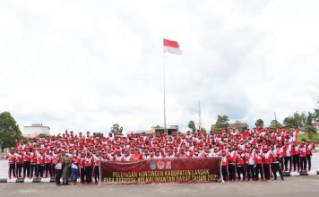 Heri Saman Harapkan Atlet Landak Raih Prestasi Membanggakan Pada Proprov XIII Kalbar