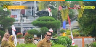 Pimpin Apel Pagi di Lingkungan Sekretariat Daerah Ketapang, Ini Arahan Heronimus Tanam