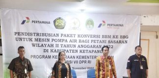 Konversi BBM ke BBG, Tahun 2022 Ketapang Dapat Jatah 500 Paket