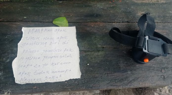 Pria di Desa Kuala Behe Nekat Akhiri Hidup, Tinggalkan Surat Wasiat
