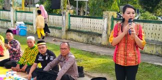 Karolin Dukung Saprahan Keraton Landak Pecahkan Rekor Muri