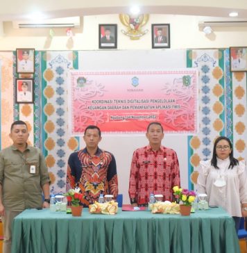 Rapat Koordinasi Teknis Digitalisasi Pengeloaan Keuangan Daerah dan Pemamfaatan Aplikasi FMIS