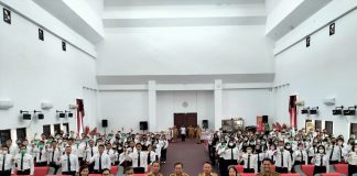 Sekda Landak Buka Kegiatan Penguatan Kompetisi Teknis Bidang Tugas Penyelenggataan Pelatihan Dasar CPNS