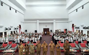 Sekda Landak Buka Kegiatan Penguatan Kompetisi Teknis Bidang Tugas Penyelenggataan Pelatihan Dasar CPNS