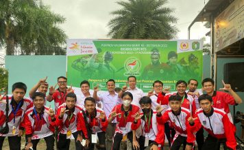 Ketua Esi Landak Optimis Atlet Esi Landak Bisa Sumbangkan Medali Emas Dalam Ajang Proprov ke XIII Kalbar