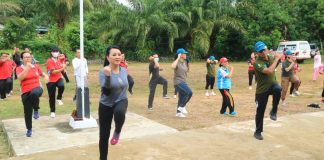 Karolin Ajak Masyarakat Rutin Olahraga Biar Sehat Bugar