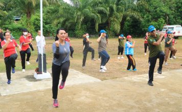 Karolin Ajak Masyarakat Rutin Olahraga Biar Sehat Bugar