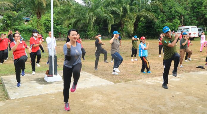 Karolin Ajak Masyarakat Rutin Olahraga Biar Sehat Bugar