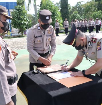 Kasat Intel Polres Landak dan Dua Kapolsek Berganti