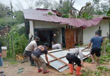 Dua Rumah Warga di Melawi Rusak Parah Tertimpa Pohon Tumbang