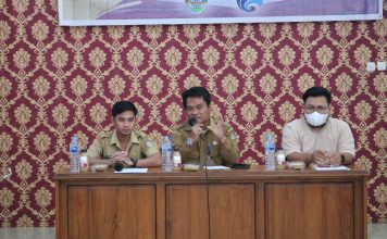 Kadis Kominfo Landak Buka Kegiatan Sosialisasi Aplikasi E-TPP