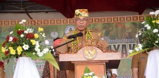 Bupati Ketapang Buka Pentas Seni Budaya Dayak ke VIII Tahun 2022