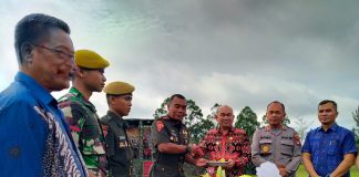 HUT ke 25 Yon Armed Ngabang, Pj Bupati Samuel Ajak Pererat Kerjasama