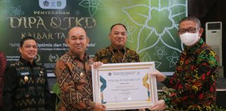 Pemkab Landak Terima DIPA dan TKD Tahun Anggaran 2023