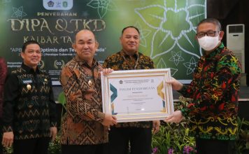Pemkab Landak Terima DIPA dan TKD Tahun Anggaran 2023