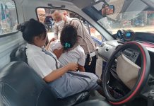 Motor Dikendarai Pelajar SMA Terlibat Lakalantas di Mempawah Hulu