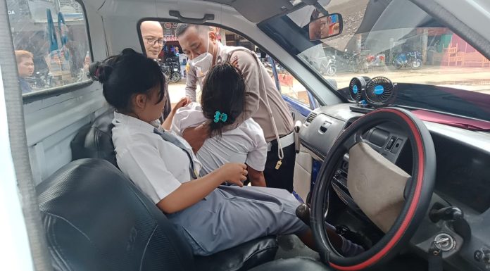Motor Dikendarai Pelajar SMA Terlibat Lakalantas di Mempawah Hulu