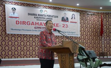 Pemkab Landak Komitmen Tekan Kasus Kekerasan Pada Perempuan dan Anak