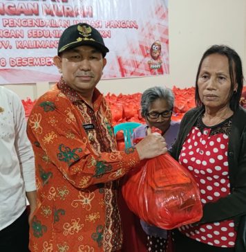 Gelaran Pangan Murah di Desa Tebedak Bantu Masyarakat Penuhi Kebutuhan Pokok Jelang Natal dan Tahun Baru