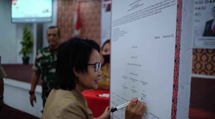 Pemkab Landak Launching Penerapan E-TPPL dan Aplikasi Srikandi