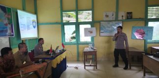 Sambangi Sekolah, Polisi Sosialisasikan Bahaya Penyalahgunaan Narkoba