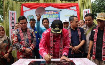Pamsimas di Desa Beringin Mayun Diresmikan