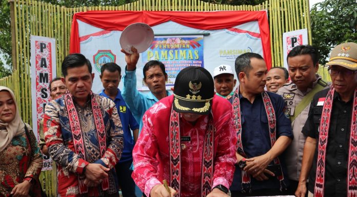 Pamsimas di Desa Beringin Mayun Diresmikan