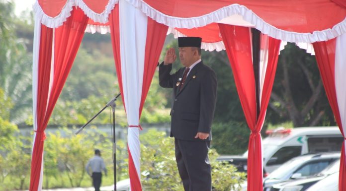 Peringatan Hari Bela Negara, Pj Bupati Landak Samuel : Nilai Dasar Bela Negara Cinta Tanah Air