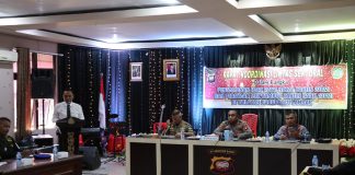 Polres Landak dan Frokopimda Gelar Rakor Lintas Sektoral Pengamanan Nataru