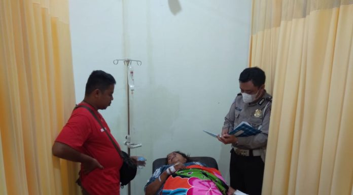 Kecelakaan Lalu Lintas Libatkan Dua Sepeda Motor di Menyuke