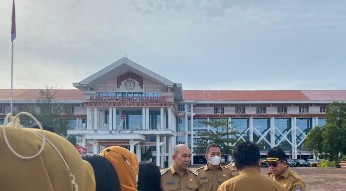Pemkab Landak Gelar Apel Cek Kesiapan Pelaksanaan Tugas Usai Libur Panjang