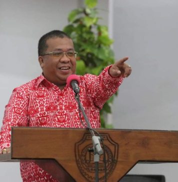 Hadiri Perayaan Natal PWKI, Heri Saman Harapkan PWKI Bantu Pemerintah Tingkatkan Ekonomi di Kecamatan