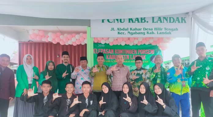 Tujuh Atlet Silat Kabupaten Landak Siap Berlaga di Porseni Nahdlatul Ulama di Solo
