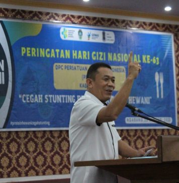 Peringatan Hari Gizi ke – 63, Sekda Landak Ingatkan Pentingnya Gizi Cegah Stunting