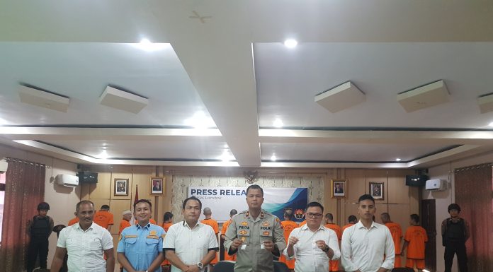 8 Kasus Tindak Kejahatan Berhasil Diungkap Sat Reskrim Polres Landak, 2 Kasus Diantaranya Persetubuhan Anak Dibawah Umur