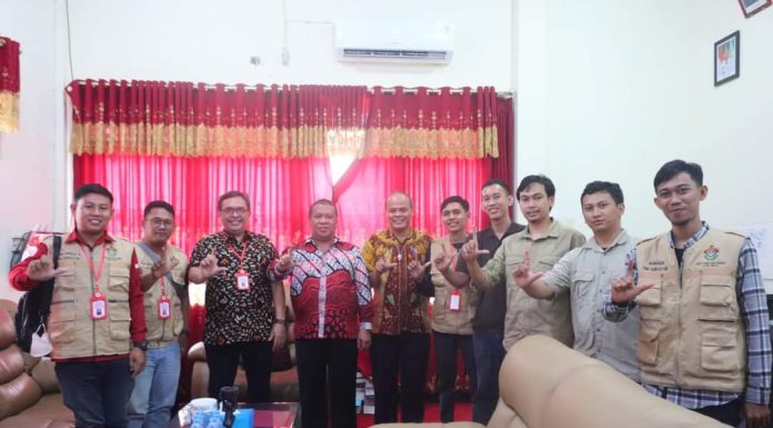 Ketua DPRD Landak Terima Audiensi Dari Pusat Penelitian Argraria Universitas Hasanuddin Makassar
