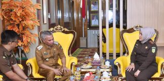 Bupati Martin Rantan Sambut Silaturahmi Kepala Kejaksaan Negeri Ketapang