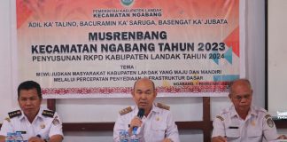 Pj Bupati Landak Buka Musrenbang RKPD Tingkat Kecamatan Ngabang