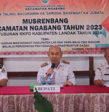 Pj Bupati Landak Buka Musrenbang RKPD Tingkat Kecamatan Ngabang