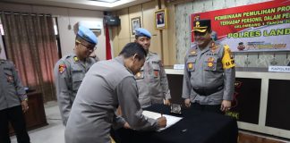 Polres Landak Gelar Pembinaan Etik Profesi Polri