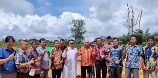 Pj Bupati Samuel Harapkan Umat Berpatisipasi Dukung Pembangunan Gereja Katolik Stasi ST Ignasius Loyola Andong