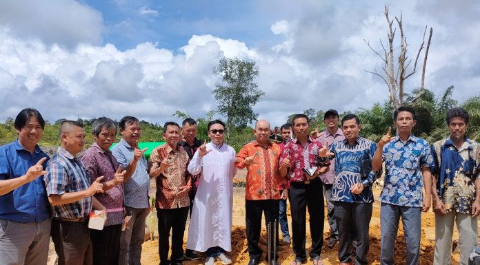 Pj Bupati Samuel Harapkan Umat Berpatisipasi Dukung Pembangunan Gereja Katolik Stasi ST Ignasius Loyola Andong