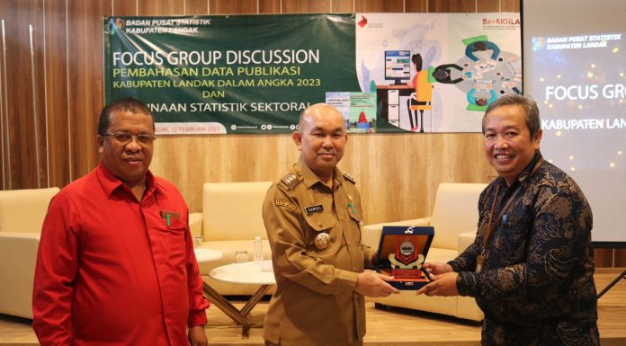 BPS Diminta Sediakan Data Akurat Tunjang Pembangunan Berkelanjutan di Landak