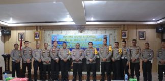 Biro Ops Polda Kalbar Laksanakan Supervisi Operasi Keselamatan Kapuas 2023 di Polres Landak