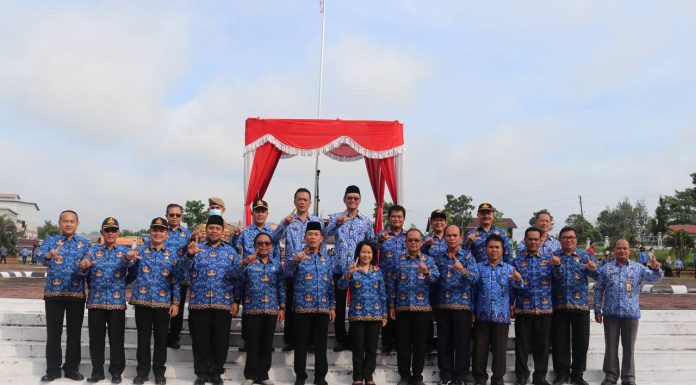 Sekda Ajak ASN dan Pegawai Pemkab Landak Tingkatkan Profesionalisme Dalam Pelayanan