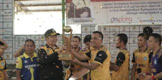 Taklukan Setda FC 4-2, Pemda KKU Juarai Turnamen Futsal Sekda CUP 2023